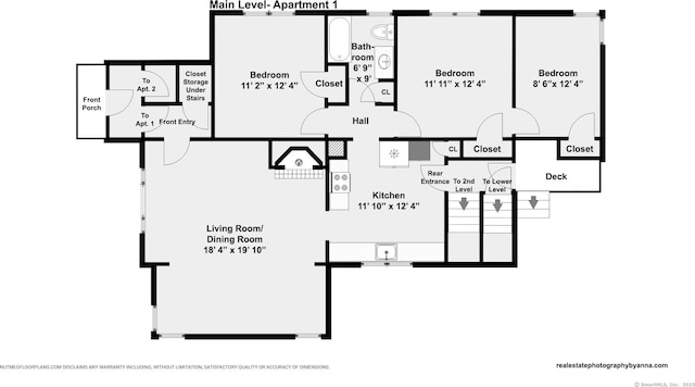 592 Courtland Ave, Bridgeport, CT 06605 - floor plan / room layout