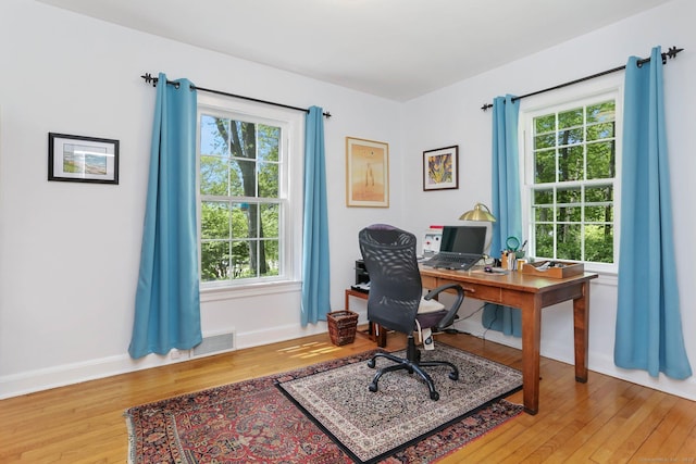 24 Richards Ln, Norwalk, CT 06851 - office space with plenty of natural light, wood finished floors, and baseboards
