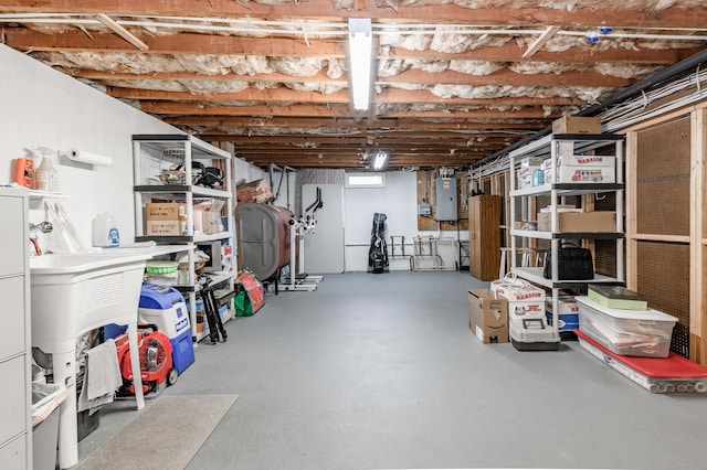121 Dinatali Dr, Waterbury, CT 06705 - basement featuring oil tank and electric panel