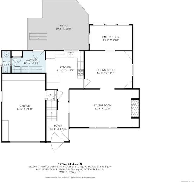 76 Glenbrook Rd, West Hartford, CT 06107 - view of property floor plan