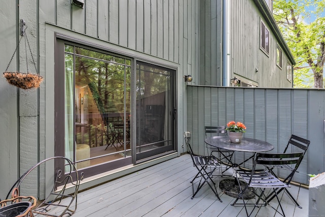 123 Old Belden Hill Rd Apt 41, Norwalk, CT 06850 - deck with outdoor dining area