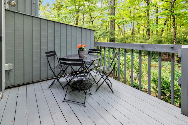 123 Old Belden Hill Rd Apt 41, Norwalk, CT 06850 - deck featuring outdoor dining area