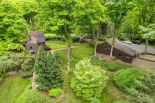 804 Forest Rd, North Branford, CT 06472 - drone / aerial view
