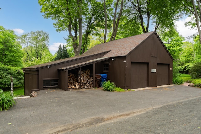 804 Forest Rd, North Branford, CT 06472 - view of detached garage
