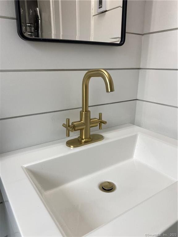 bathroom view of a sink