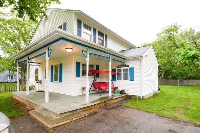 6 Oswegatchie Rd, Waterford, CT 06385 - view of front facade with covered porch