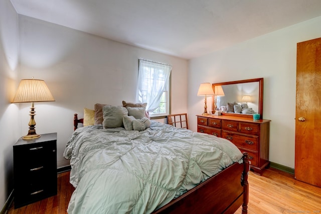 7 Parker Rd, Willington, CT 06279 - bedroom with light wood-style floors and baseboards