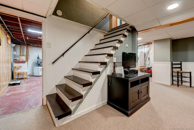 7 Parker Rd, Willington, CT 06279 - stairs with carpet