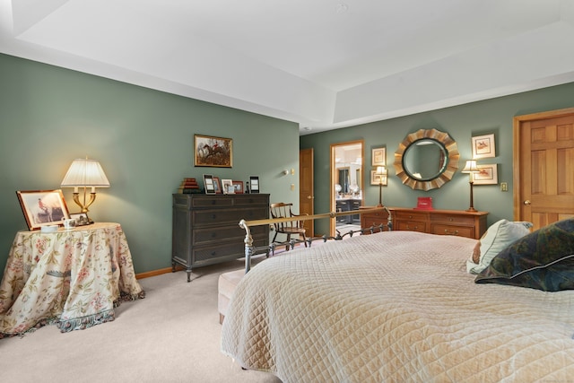 6 Galilee Way, Newtown, CT 06470 - bedroom with carpet floors, baseboards, and a raised ceiling