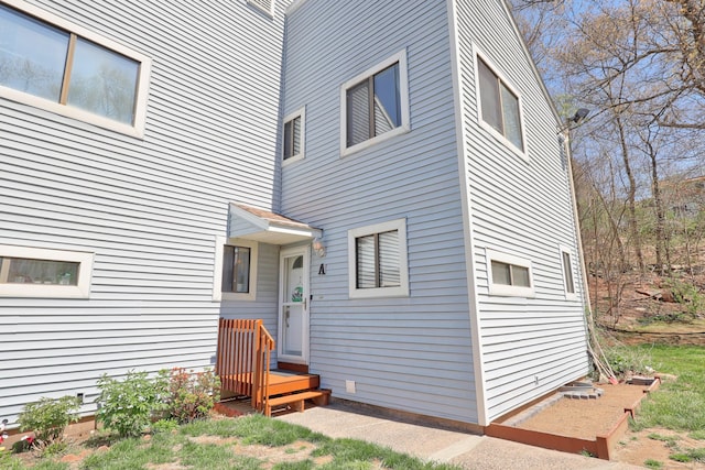 view of rear view of house