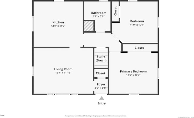 173 Columbia St, New Britain, CT 06052 - property floor plan