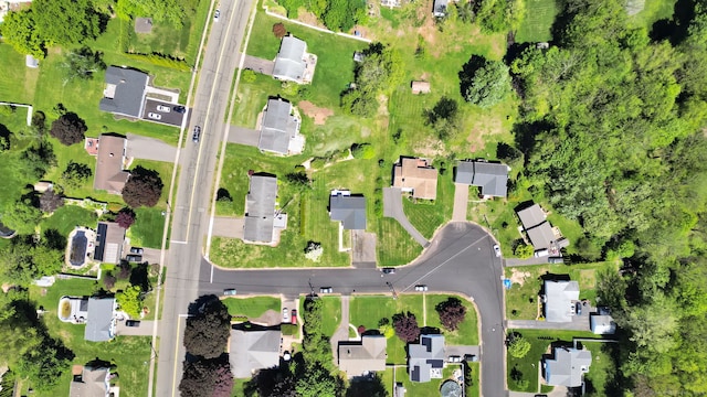 192 Morgan Cir, Wethersfield, CT 06109 - aerial perspective of suburban area