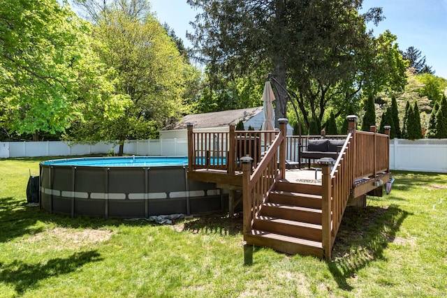 17 Emily Rd, East Windsor, CT 06016 - view of pool with a deck