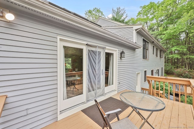 9 Pheasant Run, Granby, CT 06060 - view of wooden deck