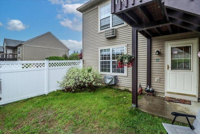 40 Glen Ridge Ct Unit 40, New Milford, CT 06776 - property entrance featuring a wall mounted AC