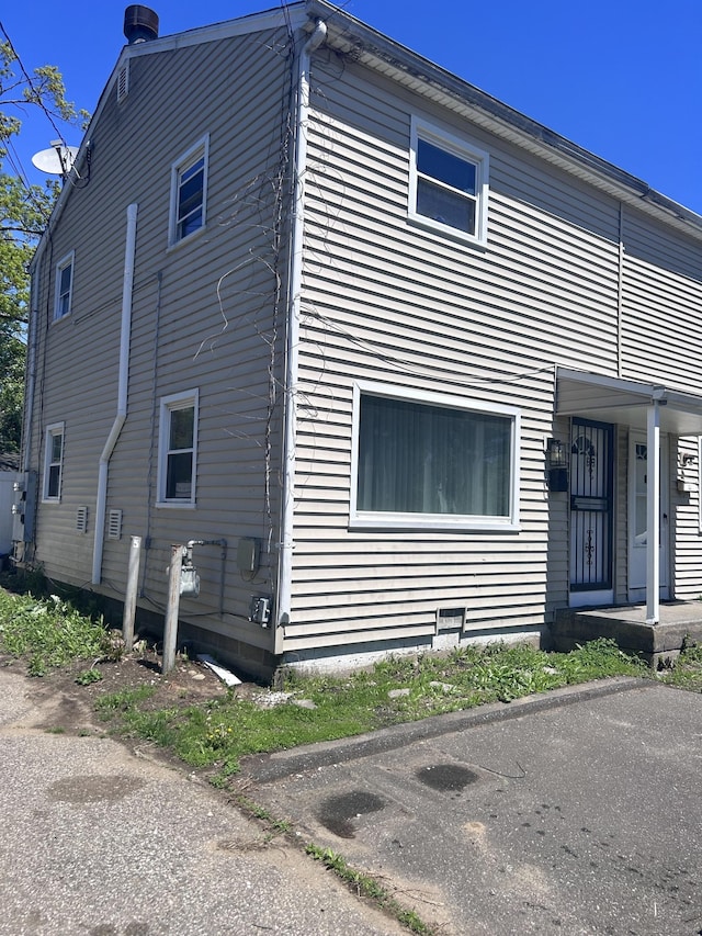 view of side of home