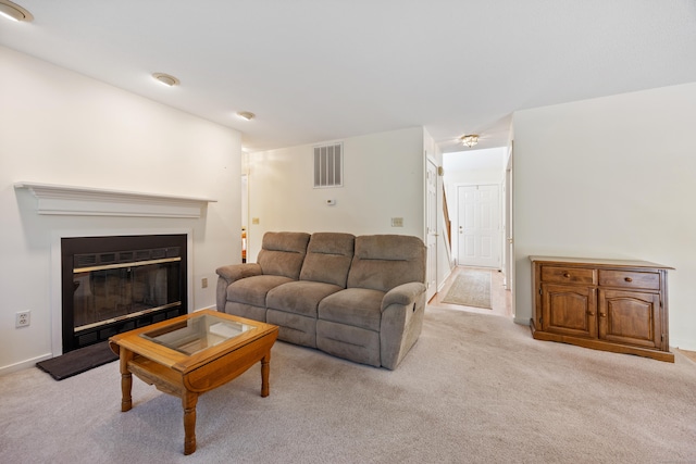 21 Cannon Ridge Dr Unit 21, Watertown, CT 06795 - living room featuring carpet floors, a glass covered fireplace, and baseboards