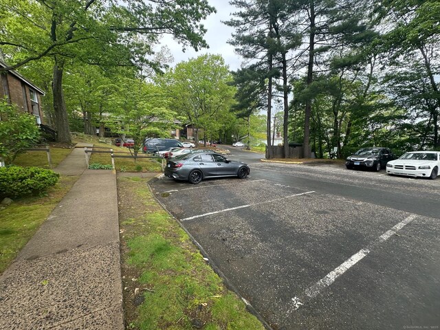 view of uncovered parking lot