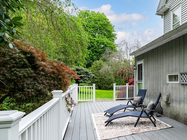 5 New Street Ext, Wilton, CT 06897 - view of deck