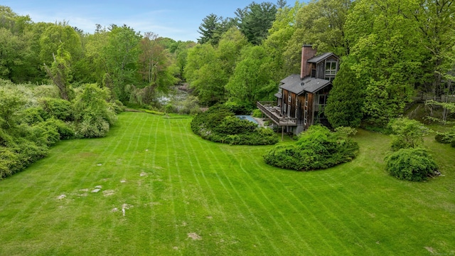 32 Beeholm Rd, Redding, CT 06896 - view of grassy yard