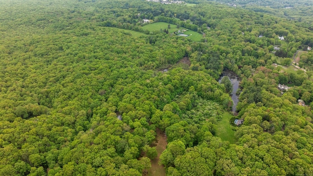 32 Beeholm Rd, Redding, CT 06896 - aerial view of property's location featuring a heavily wooded area