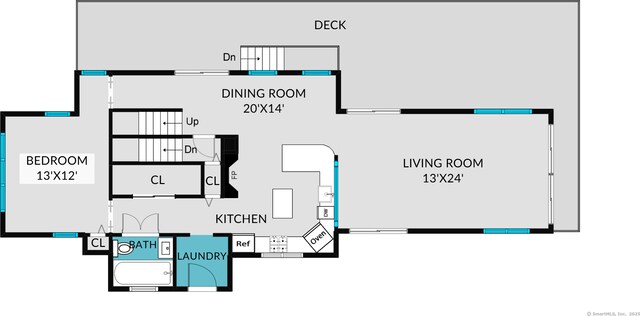 32 Beeholm Rd, Redding, CT 06896 - view of room layout