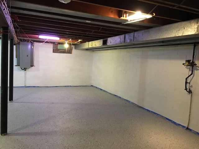 149 Edgewood Dr, Torrington, CT 06790 - below grade area with electric panel