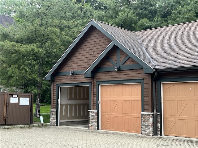 16 Hayestown Rd Unit C204, Danbury, CT 06811 - view of garage