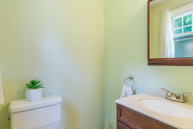 27 Lansing Ave, Trumbull, CT 06611 - half bath featuring vanity and toilet