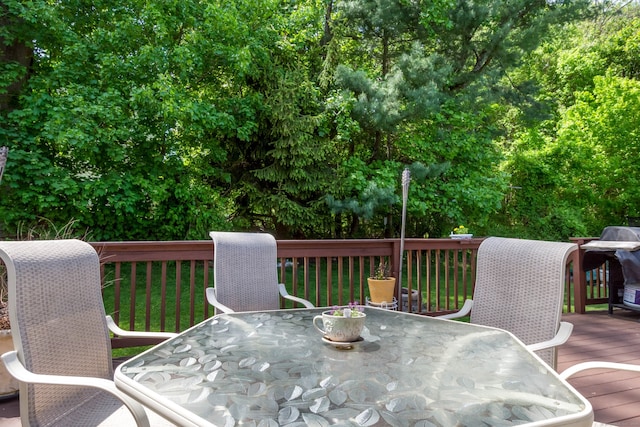 27 Lansing Ave, Trumbull, CT 06611 - wooden terrace featuring outdoor dining space