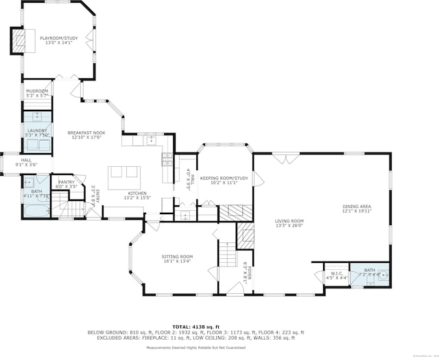 336 Old Branchville Rd, Ridgefield, CT 06877 - view of property floor plan