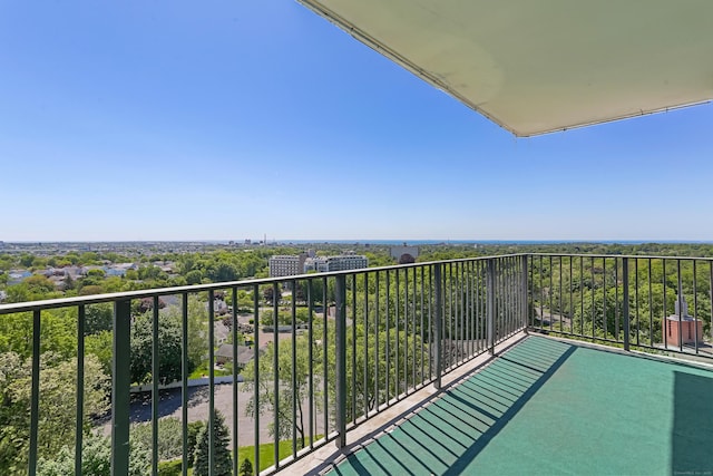 3200 Park Ave Unit 10A2, Bridgeport, CT 06604 - view of balcony