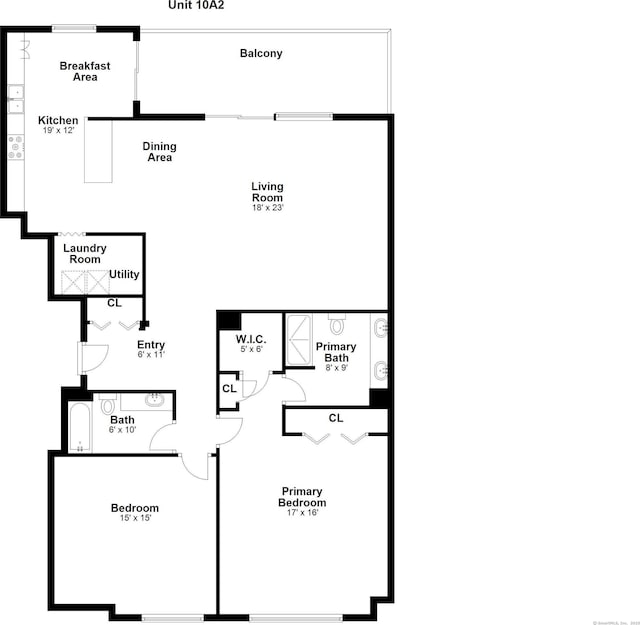 3200 Park Ave Unit 10A2, Bridgeport, CT 06604 - property floor plan