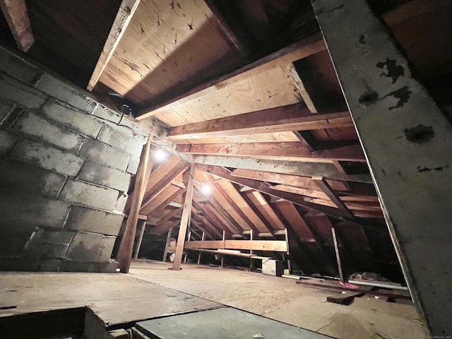 343 Lebanon Ave, Lebanon, CT 06249 - view of unfinished attic