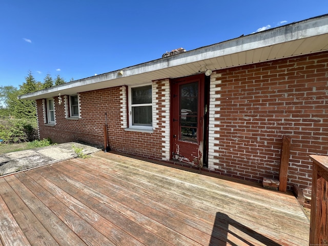 343 Lebanon Ave, Lebanon, CT 06249 - view of deck