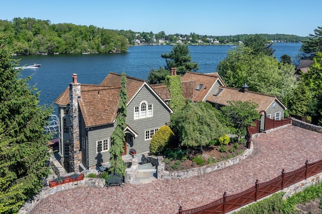 55 Lake Dr S, New Fairfield, CT 06812 - view of subject property featuring a nearby body of water