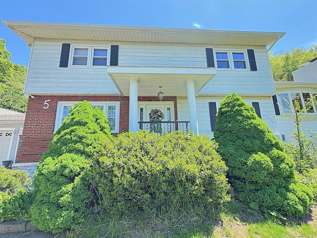 5 Yochers Ln, Derby, CT 06418 - view of front facade with brick siding