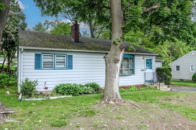 1 Triangle Ter, Danbury, CT 06810 - view of front of property with a chimney