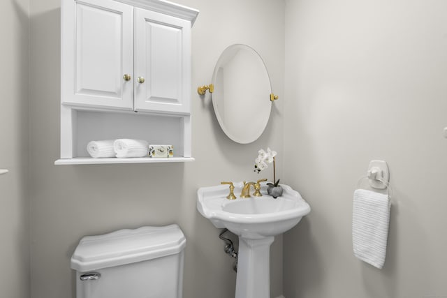 27 Scudder Rd, Newtown, CT 06470 - half bathroom featuring toilet