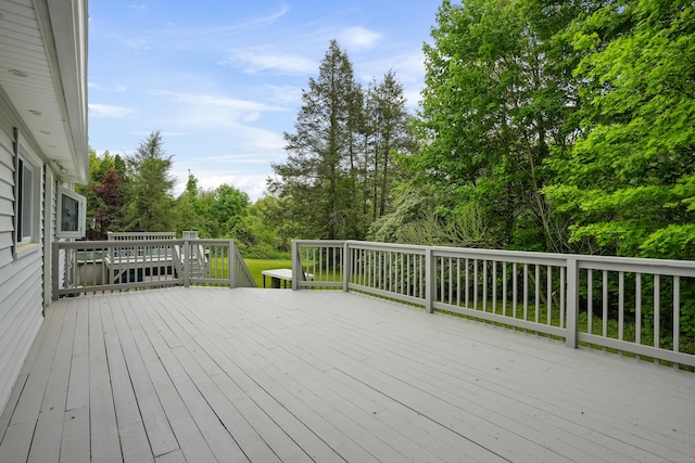 view of deck