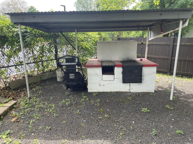 339 Washington Ave, West Haven, CT 06516 - view of parking with fence