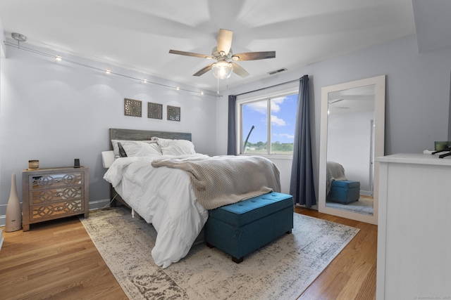 2 Mansfield Grove Rd Apt 166, East Haven, CT 06512 - bedroom featuring wood finished floors and ceiling fan