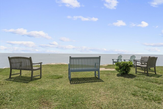 2 Mansfield Grove Rd Apt 166, East Haven, CT 06512 - view of community featuring a water view and a yard