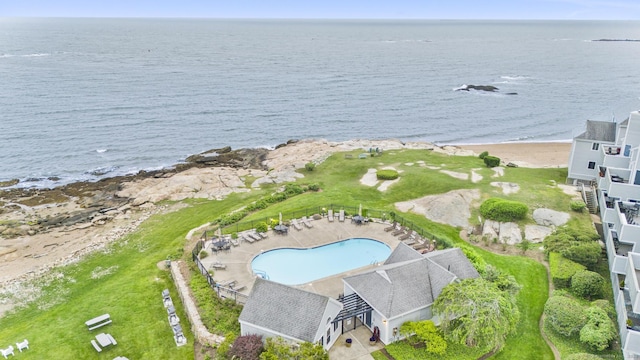 2 Mansfield Grove Rd Apt 166, East Haven, CT 06512 - aerial overview of property's location featuring a nearby body of water and a pool