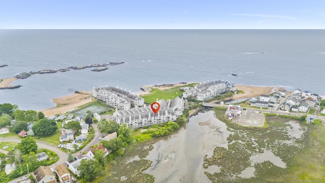 2 Mansfield Grove Rd Apt 166, East Haven, CT 06512 - aerial view of property and surrounding area featuring a nearby body of water