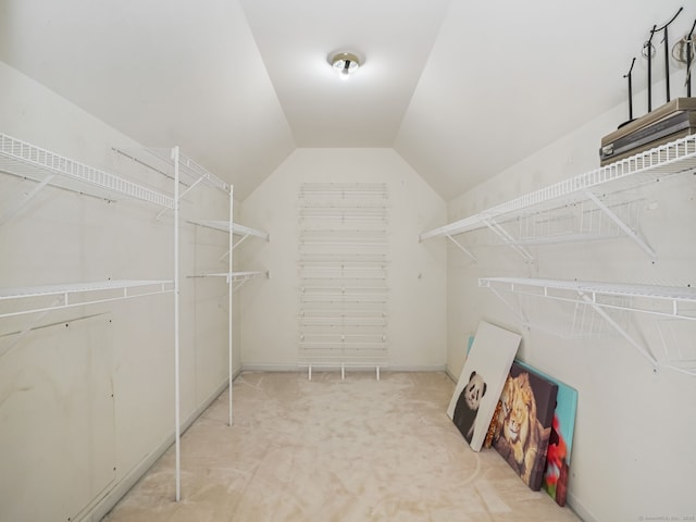 10 Wilton Hunt Rd, Wilton, CT 06897 - spacious closet with vaulted ceiling and carpet