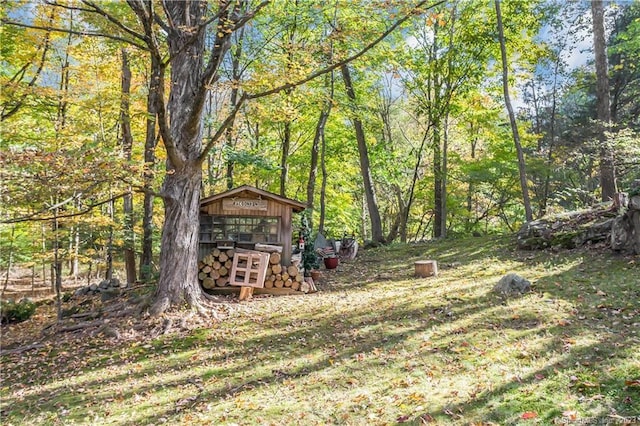 235 Whipstick Rd, Wilton, CT 06897 - view of yard featuring a view of trees