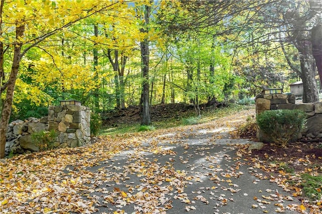 235 Whipstick Rd, Wilton, CT 06897 - view of road with a wooded view
