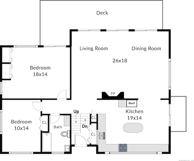 235 Whipstick Rd, Wilton, CT 06897 - view of floor plan / room layout