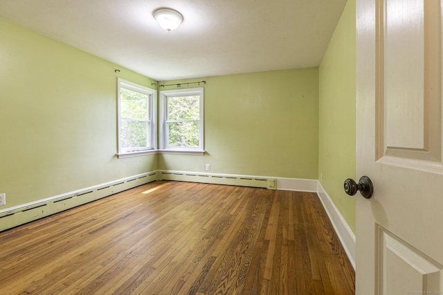 179 Parker Rd, Somers, CT 06071 - unfurnished room featuring hardwood / wood-style floors and baseboards
